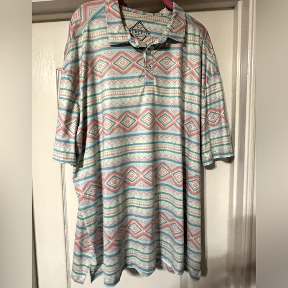 2XL men’s Burlebo performance polo